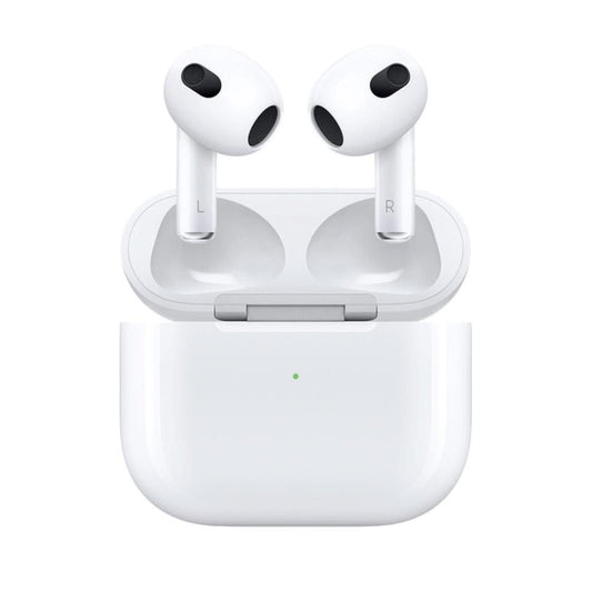  White advance noise cancellation airpods generation 3.